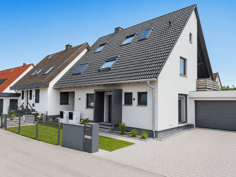 Exklusive und großzügig geschnittene DHH mit Einliegerwohnung nähe Adelzhausen A8 - München